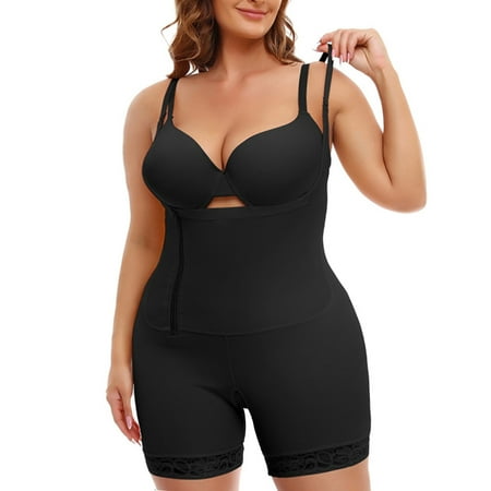 

Aueoeo Tummy Tucker Shapewear for Women Womens Body Suits Tops Women Full Body Shaper Bodysuit Firm Control Shapewear Lifter Corset Shapewear