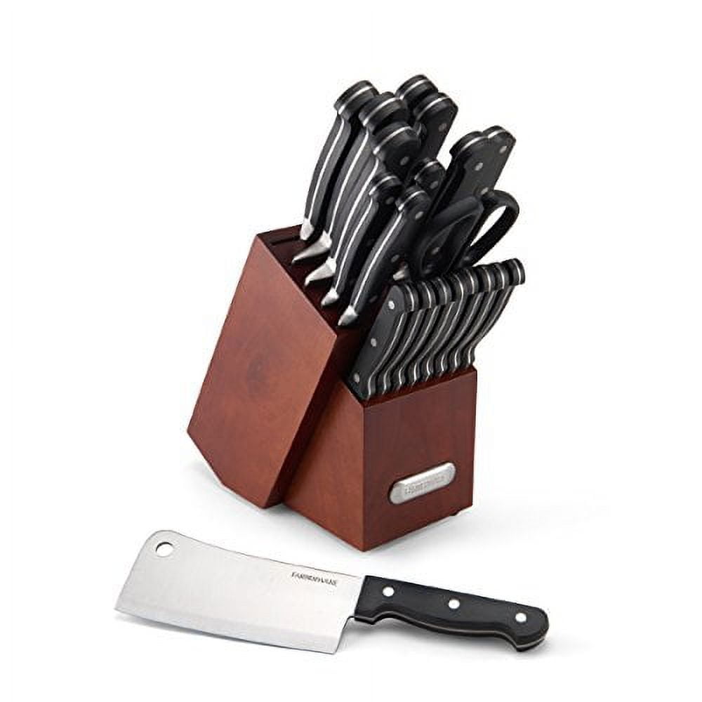 KitchenAid Classic 14-Piece Stainless Steel Knife Set with KitchenAid Classic 14-Piece Stainless Steel Knife Set with