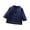 Navy, variant on IROINNID Toddler Baby Kids Boys Girls Thick Warm Solid Coat Clothes Child's Winter Woolen Coat