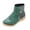 Green, variant on Womens Shoes Vintage Shoes Toe Velvet Boots Women's Plus Zip Up Round Short Splicing Extra Wide Calf Snow Boots for Women plus Size (, 8)
