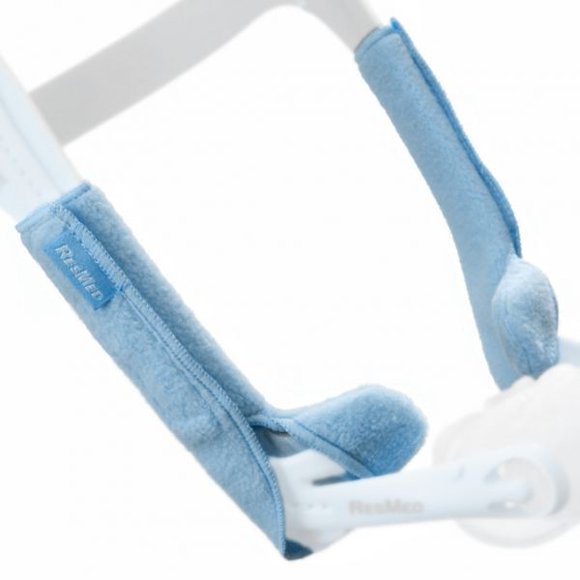 ResMed Light Blue Headgear Strap Wraps for Swift LT & Swift LT For Her CPAP Masks - 1 Pair