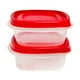 thumbnail image 2 of 2pz Recipiente Alimentos Rubbermaid Tuper Plástico, 1.25 Tz Rubbermaid Easy Find Lids, 2 of 2