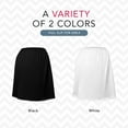 thumbnail image 3 of Rosette Girls Half Slip - Cling Free - Nylon Material (White, 12-14), 3 of 6