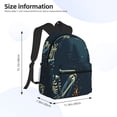 thumbnail image 2 of Fotbe Moonlit Skeleton Campfire Mochila Ligera Casual para Laptop para Hombres y Mujeres, Mochila Impermeable de Uso Diario, Mochila para Universidad, 2 of 6