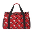 thumbnail image 1 of Disketp Bulldog Red Bolsa de Viaje Tipo Duffle, Bolso de Mano para Fin de Semana para Mujer, Bolsa de Gimnasio Ligera para Hombre, Esencial para Viajes, 1 of 7