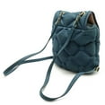 thumbnail image 3 of Pre-Owned CHANEL Bubble Quilt Chain Shoulder Backpack Leather Blue Pink, 3 of 10