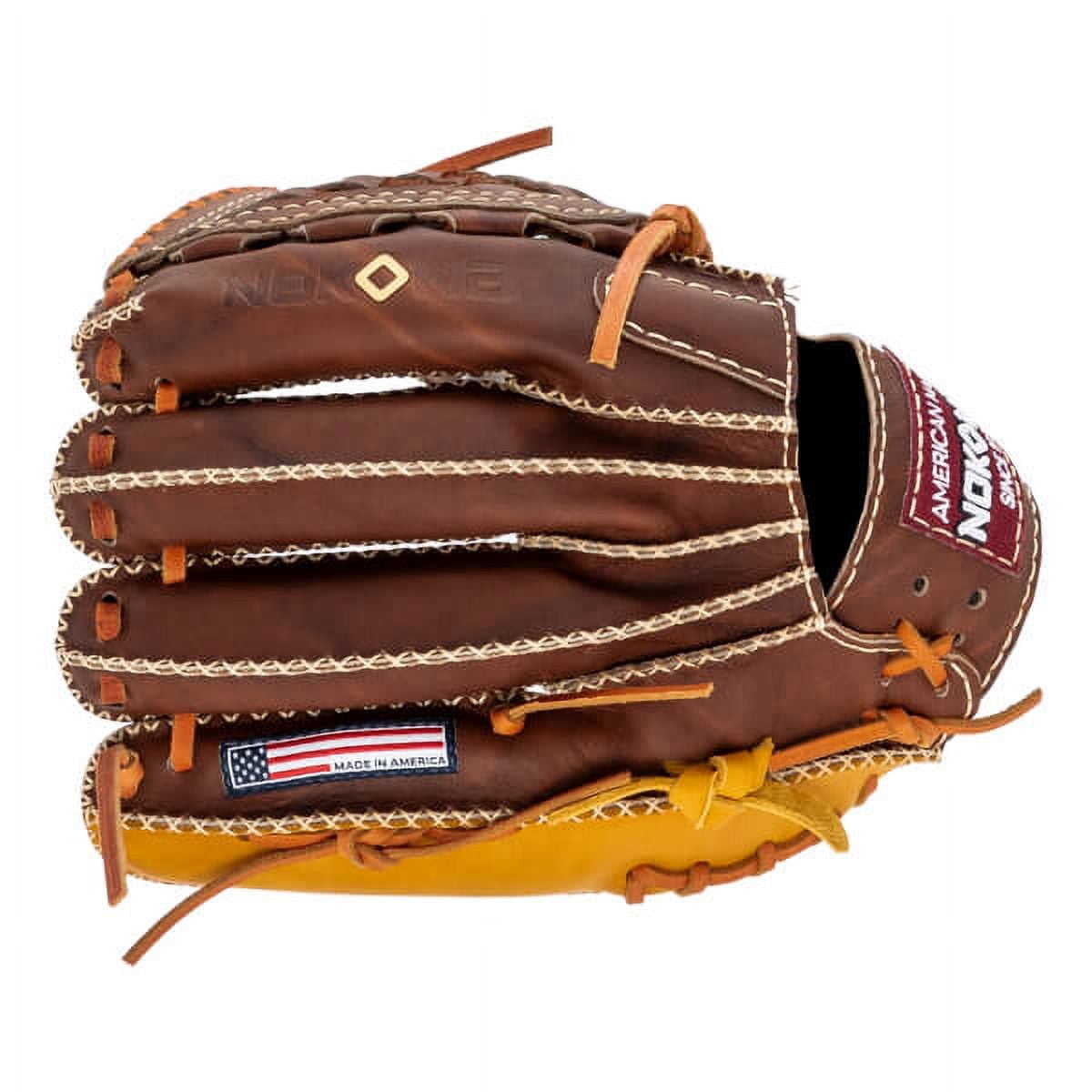 Nokona EdgeX "Gold Rush" 12" Baseball Glove: EDGEX-GOLDRUSH 12