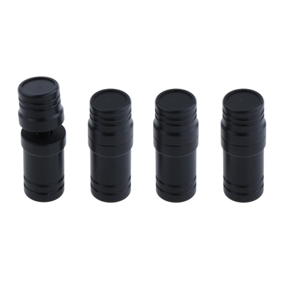 S SERENABLE 4Pcs Billiard Cue Joint Protectors Joint Thread Protectors for Indoor Sports 55mm