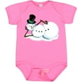 thumbnail image 3 of Inktastic Sassy Snowman in Top Hat Boys or Girls Baby Bodysuit, 3 of 5
