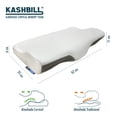 thumbnail image 4 of Almohada Kashbill Ortopédica Cervical Memory Foam, Hipoalergénica, Ergonómica y Antibacterial - Alivio de Presión y Soporte para el Cuello, 4 of 5