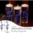 thumbnail image 2 of 50 Pieces Artificial Flowers for Floating Candles Centerpiece Flower Filler for Floating Candles 7.9 Inch Flower Filler Vase Fillers Filling In Floating Candles for Wedding Dinning Table Party Home, 2 of 7