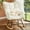 Beige, variant on MCQ Rocking Chair Nursery, Teddy Upholstered Glider Rocker with High Backrest, Reading Chair Modern Rocking Accent Chairs Glider Recliner, Beige