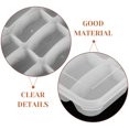 thumbnail image 3 of PTOOTP 1 caja para dumplings de una sola capa, ideal para el hogar, restaurante, cocina y tienda (21 compartimentos), 3 of 8