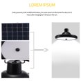 thumbnail image 4 of Luces Solares Sensor De Movimiento Lámpara Colgante Solar Con Panel Ajustable De Múltiples Posiciones Lámpara Solar A Prueba De Agua Con Control Remoto Para Patio De Valla De Cubierta De Garaje sonducket HA026780-02, 4 of 7