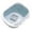blue, variant on Kitten Potty Toilet Kitty Litter Pan Open Top Pet Litter Tray Cat Litter Basin High Sided Cat Litter Tray Cat for Dog Indoor Cats blue
