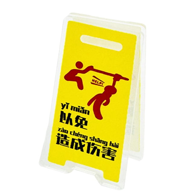 Acrylic Desk Slogan Decoration Office Sign Storage Funny Clip Desk CF PP I6F9