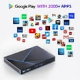 thumbnail image 5 of H96max V56 Smart Set-top Box Gigabit android Quad Core 12 8k Bluetooth Media Player H96 V58 Tv Box Black US Plug 2+16G, 5 of 5