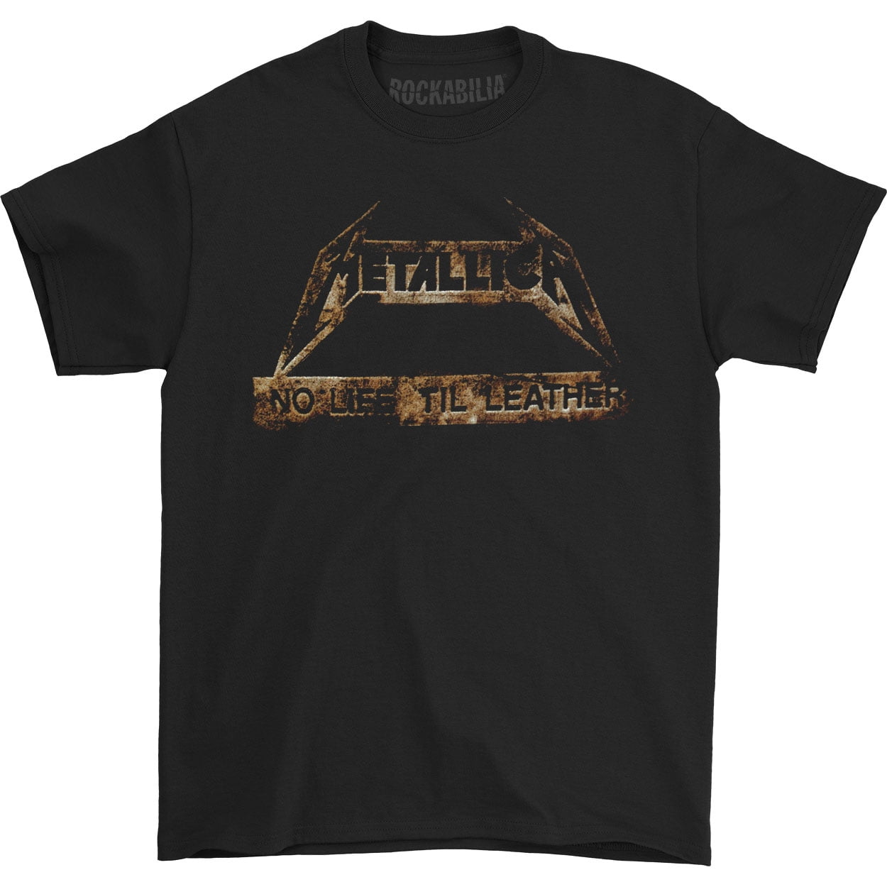 Metallica - Metallica Men's Leather Lollapalooza 2015 Event T-shirt Black - Walmart.com 