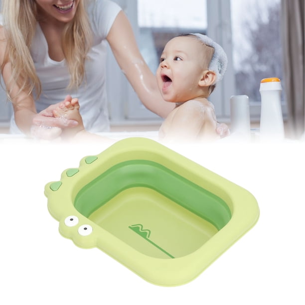 Bañista Para Bebé Con Enjuague Limpio, PP, Diseño Y Cómodo, Protección De La Columna Vertebral, Bañista Ergonómico Con Enjuague Limpio, Multiusos Para Niños