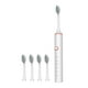 thumbnail image 3 of Cepillos de dientes eléctricos Cepillo de dientes 6 modos de limpieza Cepillo de dientes portátil para adultos de viaje con 4 cabezales de repuesto un cepillo, 3 of 4