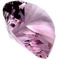 thumbnail image 2 of Tripact Crystal Glass Diamond Shaped Paperweight for Home Décor and Gifts—Additional Engraving Available. [Pink], 2 of 3