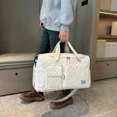 thumbnail image 3 of Bolso de mano de viaje sólido de gran capacidad, suave, de alta calidad, para mujer, con compartimento interior, bolsillo con ranura interior, bolso de mano de viaje Oxford, 3 of 5