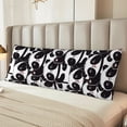 thumbnail image 2 of Balery Panda Funda Protectora para Almohada Corporal de Algodón Hipoalergénico con Cierre(55 x 21 pulgadas), Almohadas No Incluidas, 2 of 7