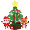 thumbnail image 4 of Árbol de Navidad de fieltro perfecl Árbol de Navidad de fieltro para niños 47x47cm, 4 of 8
