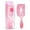 ROSE BLOSSOM, variant on Candy Brush Detangling Hair Brush for Wet or Dry Hair, Vented Design and Ultra Soft-Nylon Detangler Hair Brush for All Hair Types, Colorful Wet Hair Brush for Women and Girl, Idea Gift