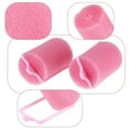thumbnail image 2 of 6 Pcs Foam Hair Rollers,1.37 inch Hair Rollers to Sleep In,Heatless Curlers,Sponge Rollers for Hair,Soft Hair Rollers for Hair Styling,Long Short Hair Ladies Children (Random Color), 2 of 8