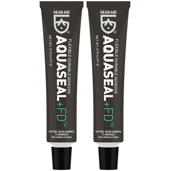 Adhesivo reparador GEAR AID Aquaseal FD para equipos de exterior, 22 ml, paquete de 2
