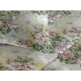 thumbnail image 3 of Ambesonne Flower Quilted Bedspread Set 3 Pcs, Vintage Retro Spring Lilies, King, Khaki Pink and Olive Green, 3 of 4