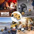 thumbnail image 3 of LIVOWALNY 2 Packs Power Inverter Compatible with Dewalt 20V Battery, 200W Inverter 20V to 110V-120V, Portable Adapter Charger Adapter Power Supply wit, 3 of 7