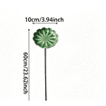 thumbnail image 3 of 2Pack Glazed Ceramic Pollinator Waterer With Stake Floral Butterfly Feeder Outdoor Garden Bird Bath Yard Ornament For Patio Backyard Garden Decor, 3 of 5