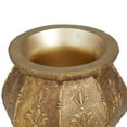 thumbnail image 6 of DecMode 8" x 12" Gold Polystone Decorative Jars, 1-Piece, 6 of 10