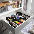 thumbnail image 3 of Simplify For Green Living 5 Pack Organizing Basket Set in Matte Black, 3 of 7