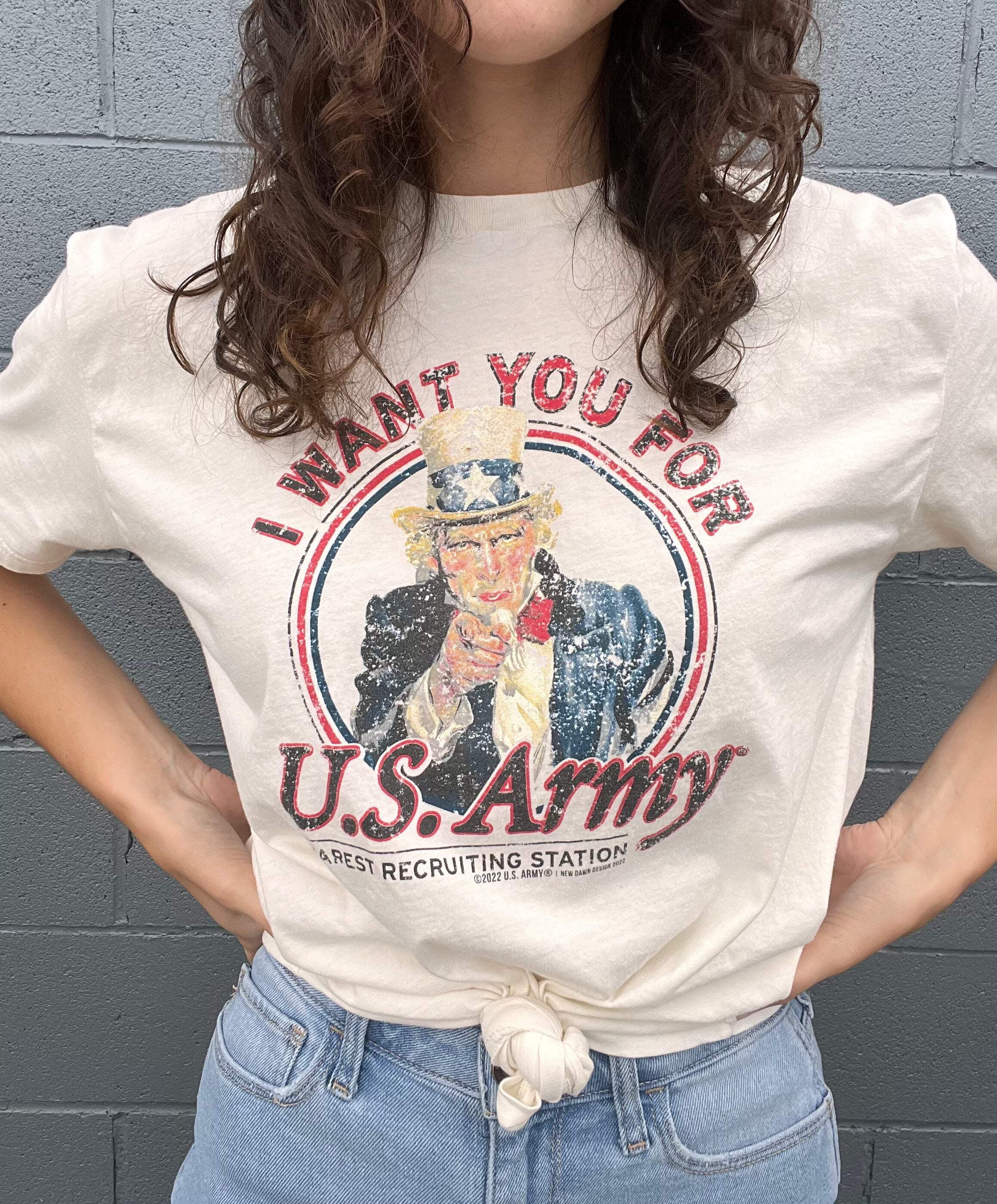 U.S. Army® Uncle Sam | I want YOU Historical War Poster Tee