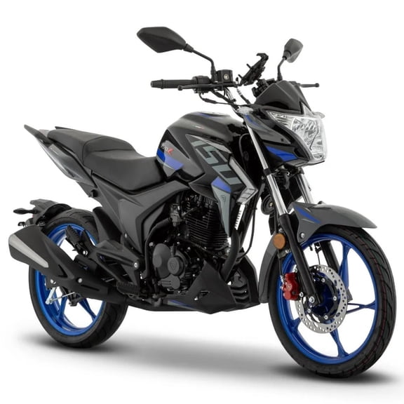 Motocicleta Italika 150Z NEGRO con GPS