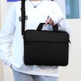 thumbnail image 1 of 15.6Inch Laptop Sleeve Laptopcase Waterproof Durable Polyester Laptop Case Portable Notebook Protective Case for Travel Business Trip Daily Carrying, 1 of 7
