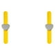 thumbnail image 4 of Vogacara magnética accesorios profesionales para el cabello soporte para pinzas para el cabello peluquero herramientas de peinado Amarillo/Corazón 2piezas, 4 of 6