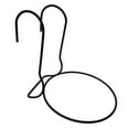 thumbnail image 2 of 1X FENCE FLOWER POT HANGING HOOK PLANTER HOLDER GARDEN DECOR ART 15cm, 2 of 8