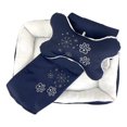 thumbnail image 1 of Set de Cama para Mascota Fantasy Ruz Pikkys con Accesorios Diseño Navideño Azul 3 Pzas, 1 of 4