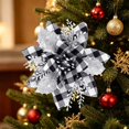 thumbnail image 4 of Glitter Artificial Christmas Poinsettia Flower Ornaments, Multi Color Xmas Tree Flower Picks, Decorative Artificial Poinsettia for Christmas Tree, Wreath, Garland Holiday Decoration, 4 of 4