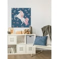 thumbnail image 6 of Marmont Hill Strawberry Swirl Unicorn Canvas Wall Art, 6 of 7