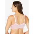 thumbnail image 2 of Comfort Choice Women's Plus Size Front-Close Satin Wireless Bra, 2 of 6