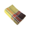 thumbnail image 5 of Fennco Styles Maison Beaujard Collection Modern ProvenÃ§al 20 x 20 Inch Cloth Napkins, Set of 4 â€“ Marigold Plaid Dinner Napkins for Banquets, Family Dinners, Special Events and Table DÃ©, 5 of 5