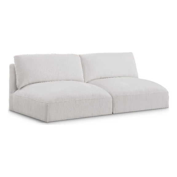 Meridian Furniture Ease Cream Fabric Modular Sofa