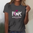 thumbnail image 1 of Fiudx Ofertas Relámpago Camisetas de Manga Corta con Cuello Redondo y Estampado de Moda de Verano para Mujer, 1 of 4