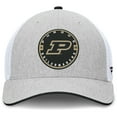 thumbnail image 2 of Men's Fanatics  Heather Gray Purdue Boilermakers Trigger Flex Hat, 2 of 5