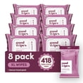 thumbnail image 1 of Toallitas desechables para glúteos Goodwipes, extra grandes, 418 unidades, 1 of 8
